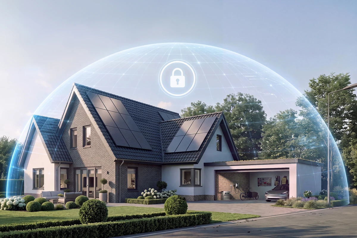 De Anker SOLIX Solarbank Max Hybrid beschermt de woning in elk seizoen