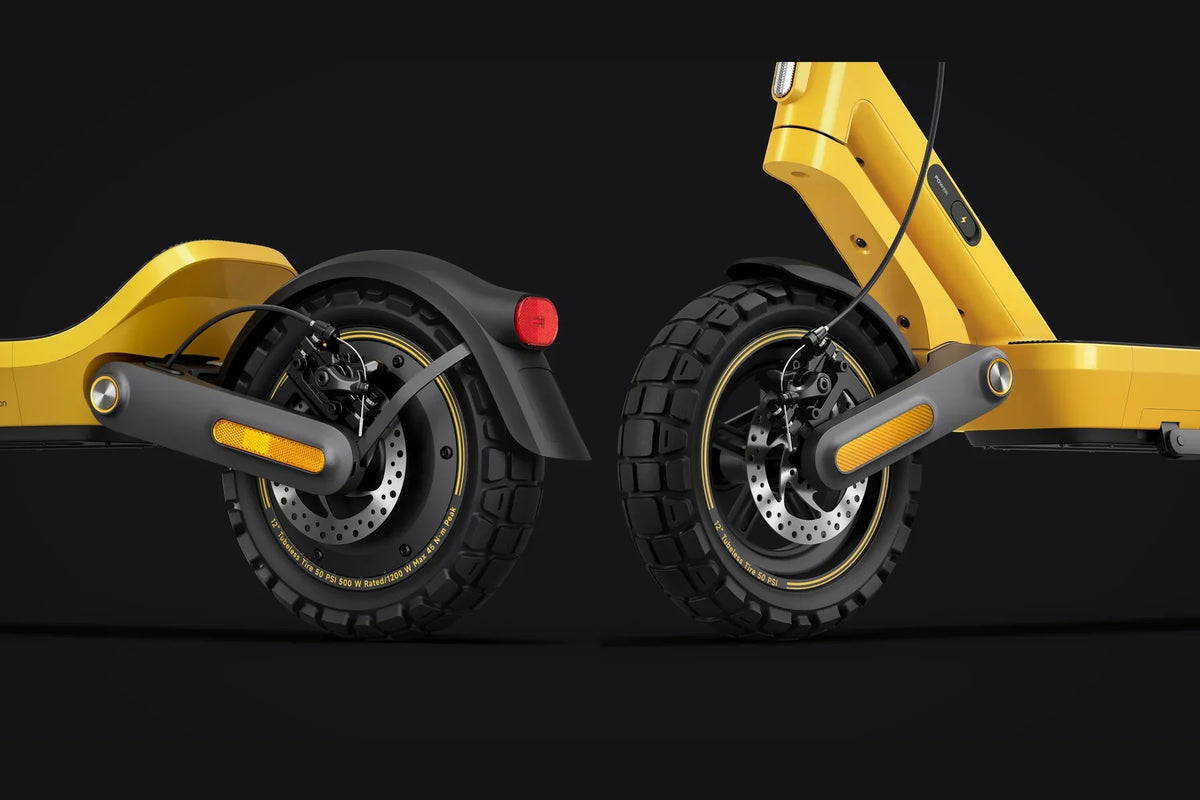 Schijfremmen voor en achter op de Xiaomi Electric Scooter 6 Ultra