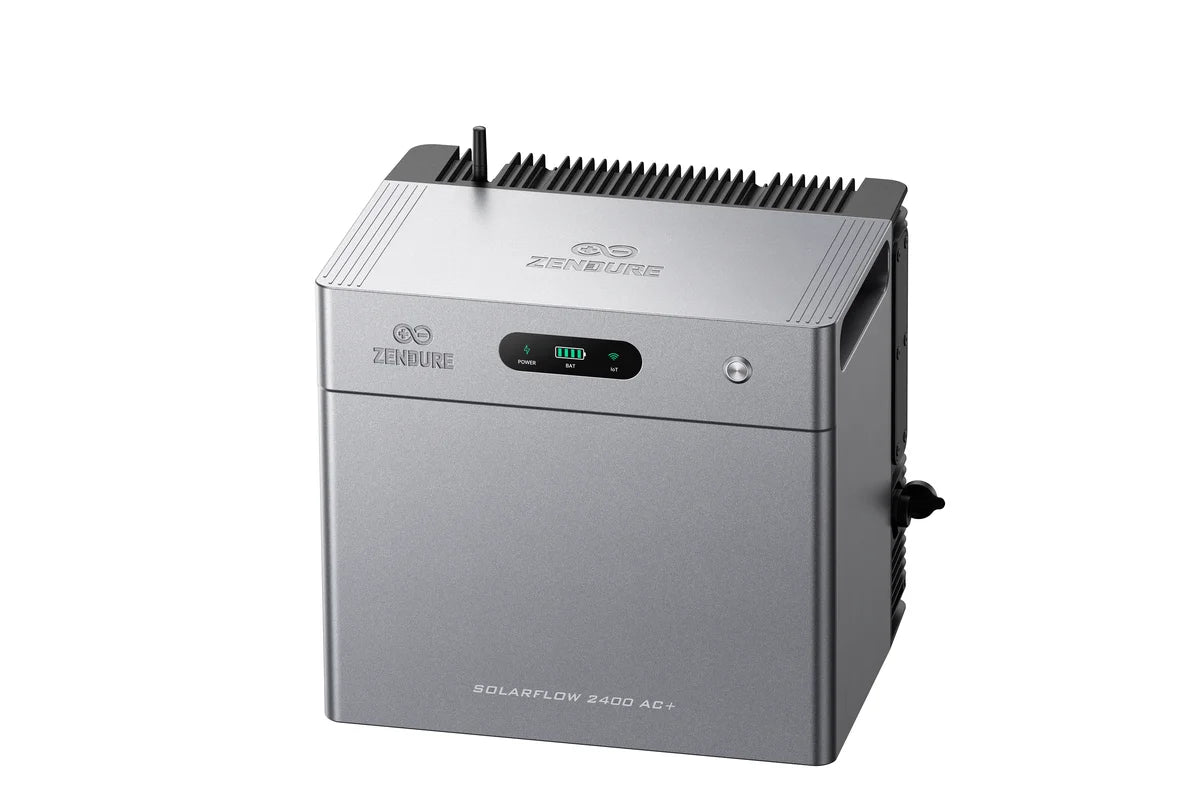 Detail van de Zendure SolarFlow 2400 AC+ behuizing