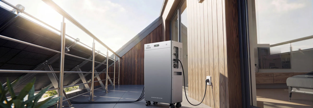 Zendure SolarFlow 4000 Mix AC+ in een moderne woning