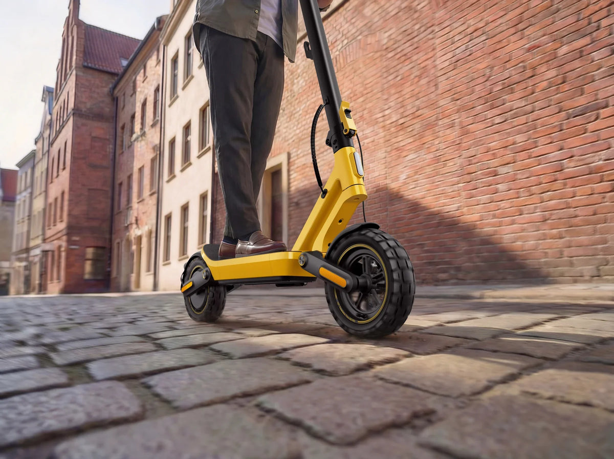 Rijden op de Xiaomi Electric Scooter 6 Ultra