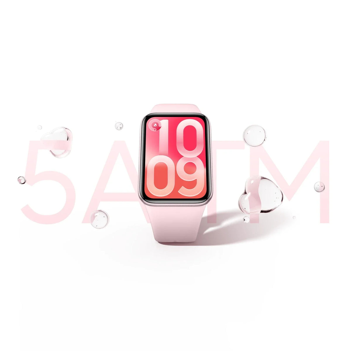 Xiaomi Smart Band 10 Pro in het roze is waterdicht tot 5 ATM