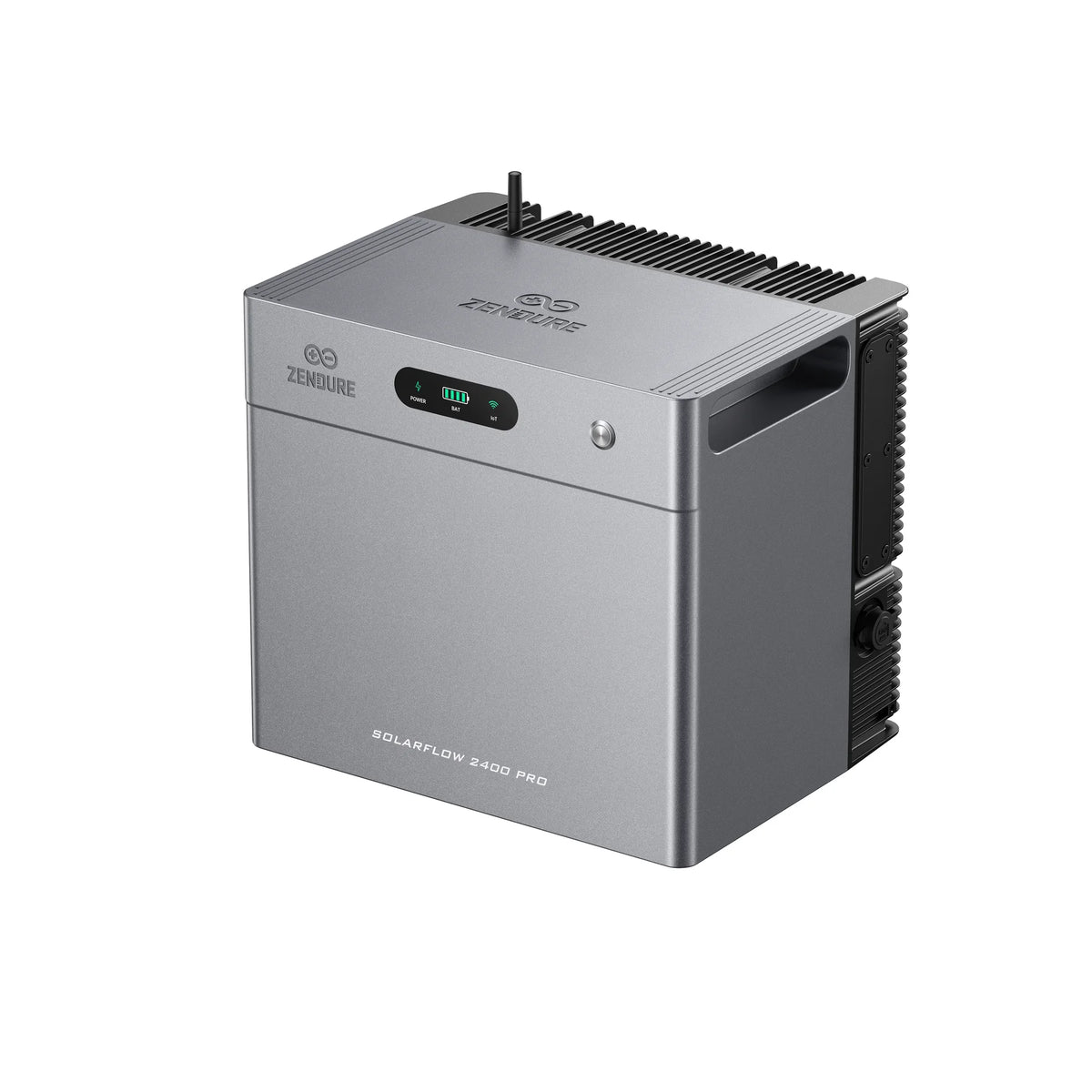 Zendure SolarFlow 2400 AC+ schuin van rechts