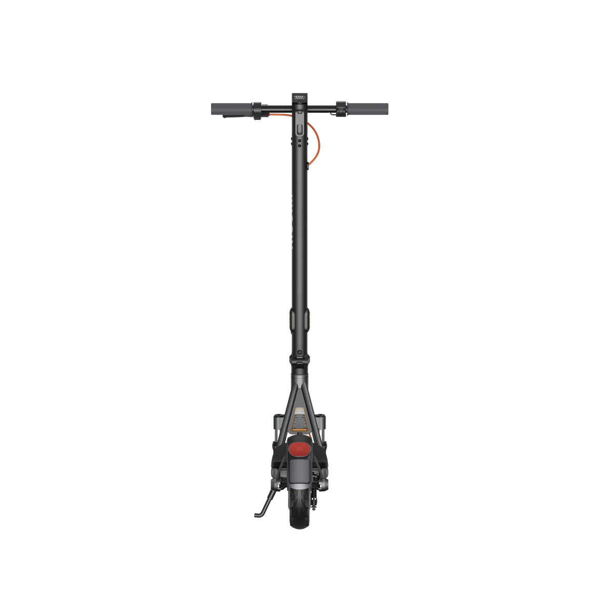 Achteraanzicht met remlicht van de Xiaomi Electric Scooter 6 Lite
