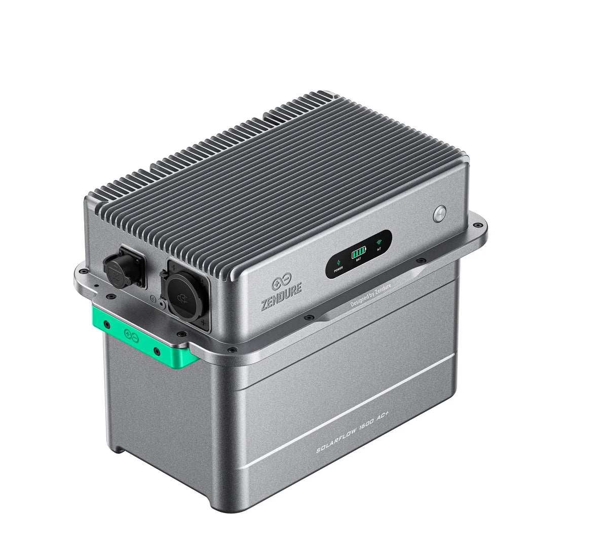 Zendure SolarFlow 1600 AC+ schuin van linksboven