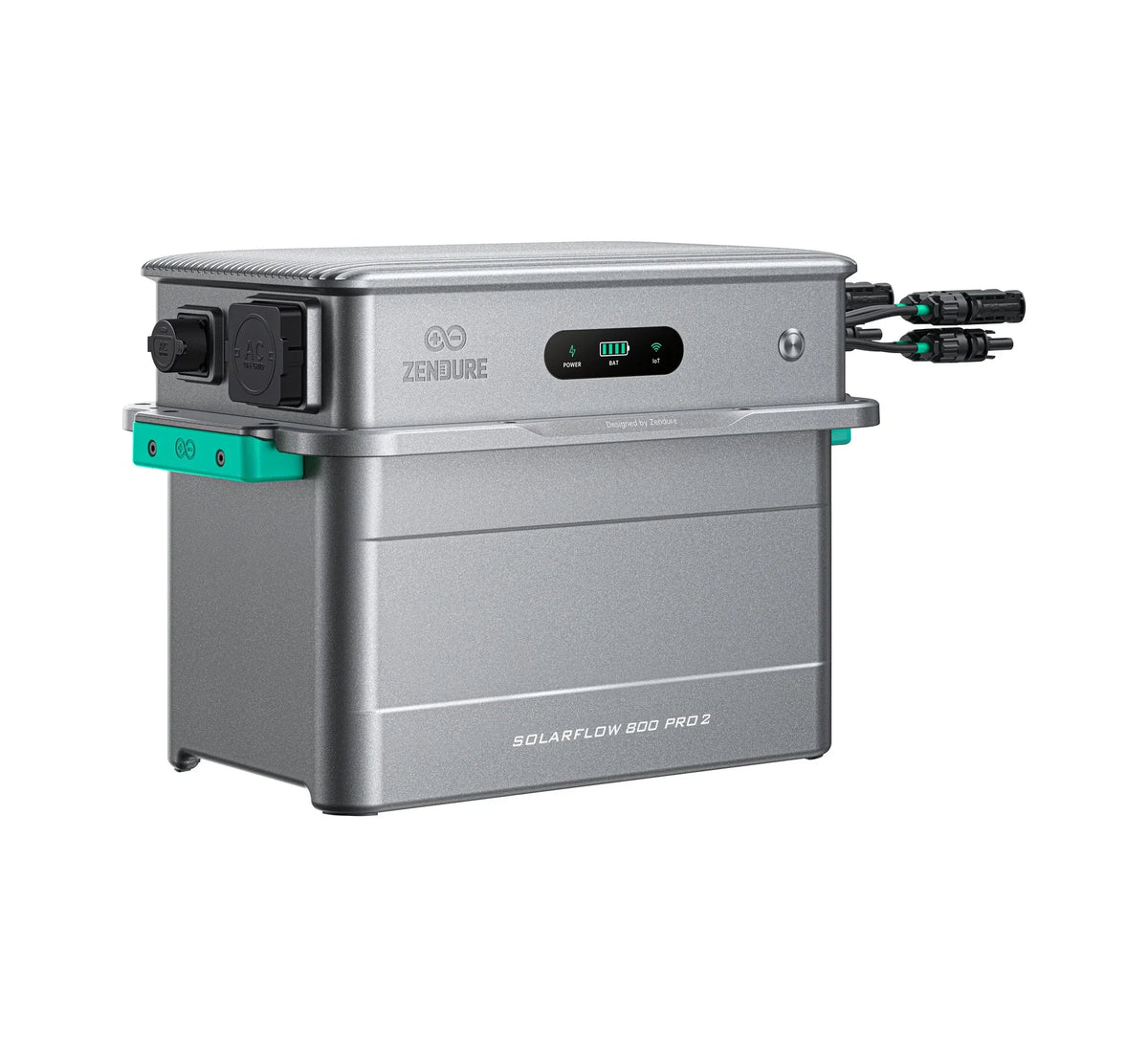 Linkerzijde van de Zendure SolarFlow 800 Pro 2
