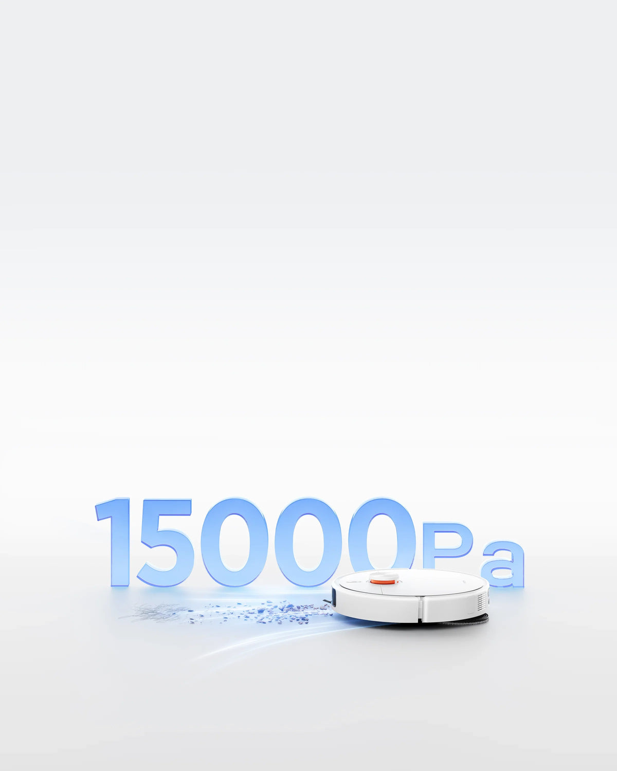 De 15.000 Pa zuigkracht van de Xiaomi Robot Vacuum H50 Pro