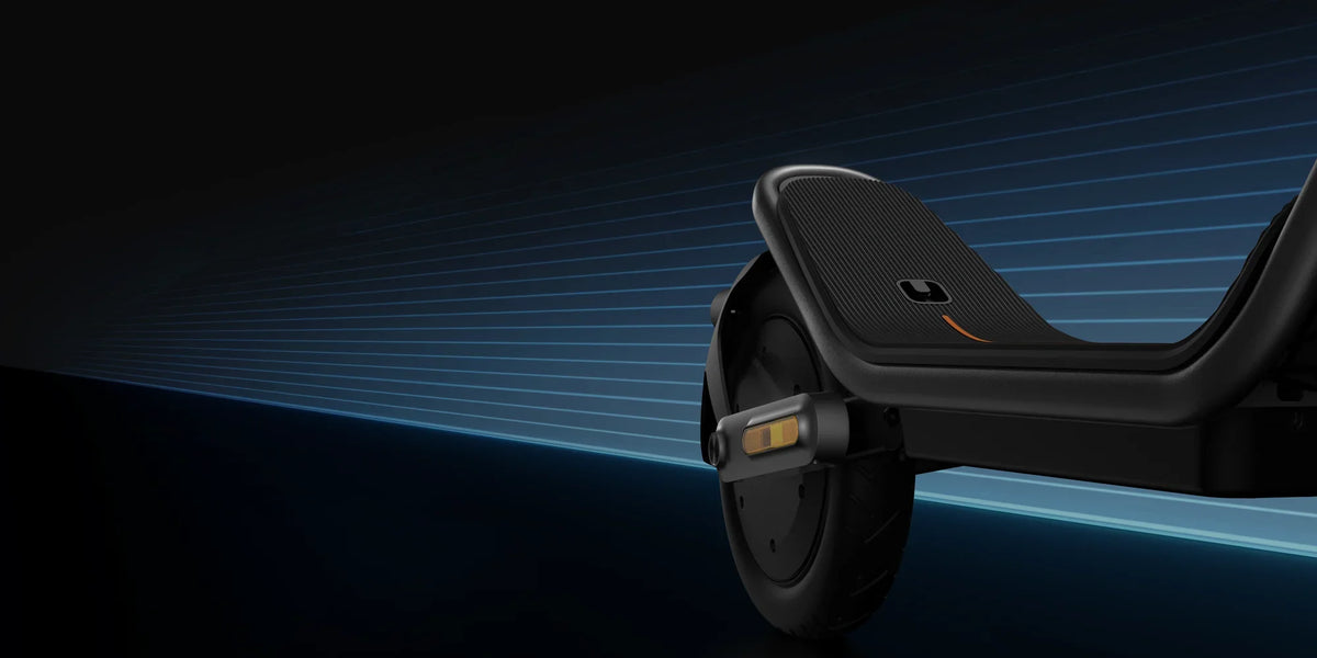 Xiaomi Electric Scooter 6 kicktail ontwerp op het achterdek