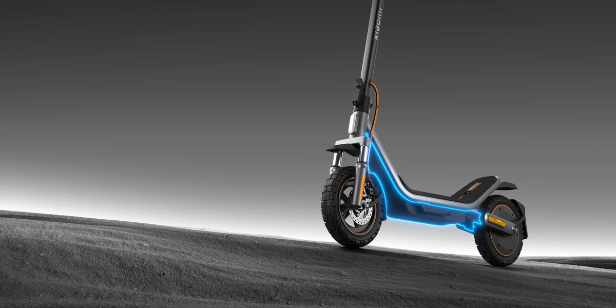 Offroad chassis met 143 mm bodemvrijheid op de Xiaomi Electric Scooter 6 Pro