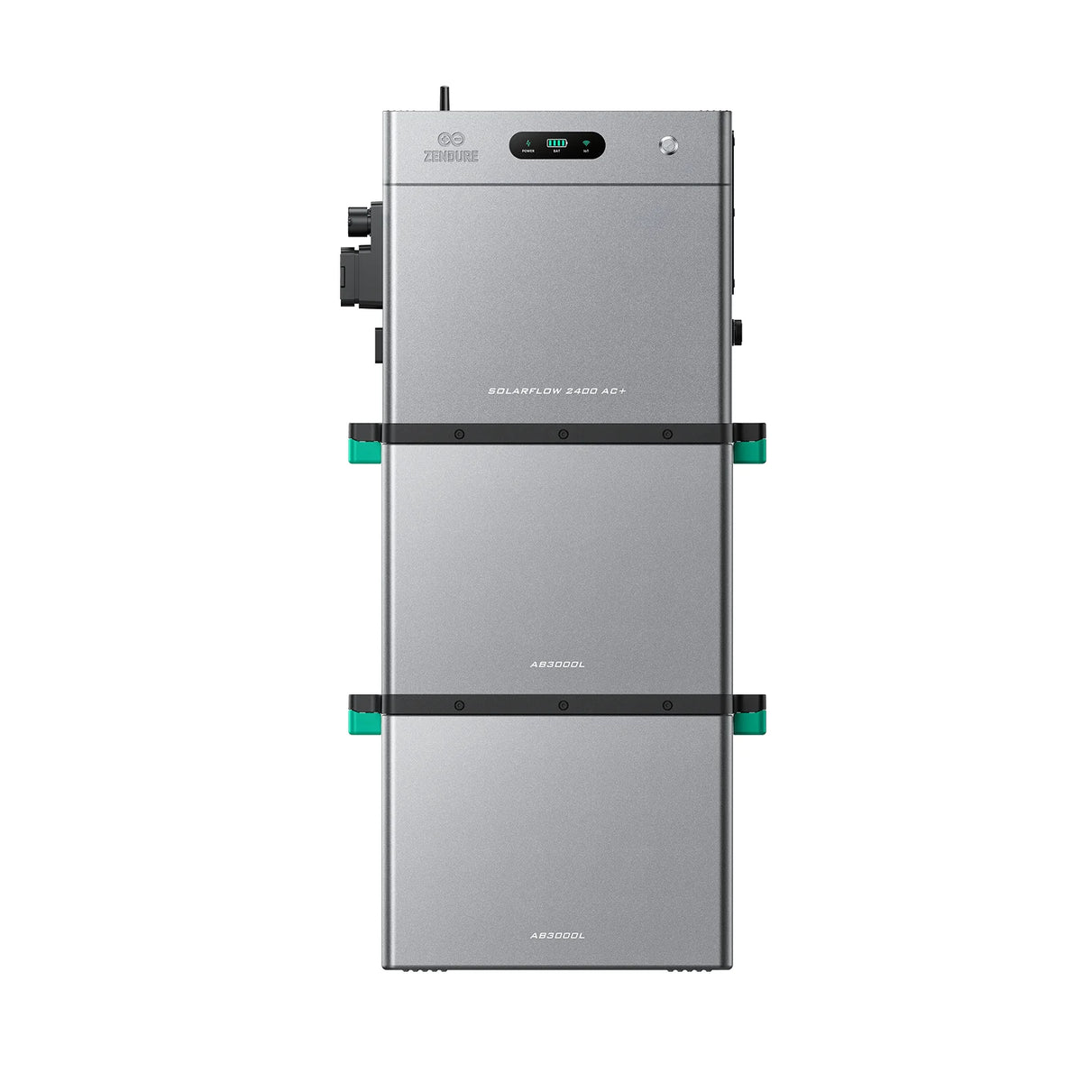 Zendure SolarFlow 2400 AC+ met twee AB3000L uitbreidingsaccu's