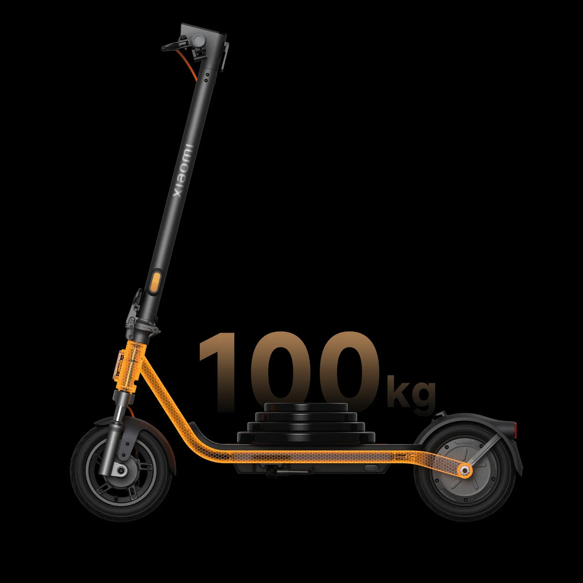 Lichtgewicht stalen frame van de Xiaomi Electric Scooter 6 Lite draagt tot 100 kg