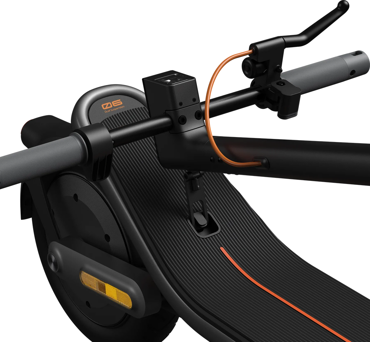 Xiaomi Electric Scooter 6 in drie stappen opgevouwen