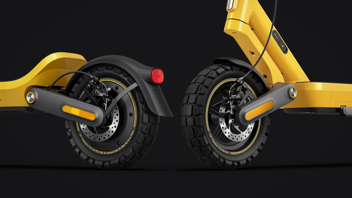 Schijfremmen voor en achter op de Xiaomi Electric Scooter 6 Ultra