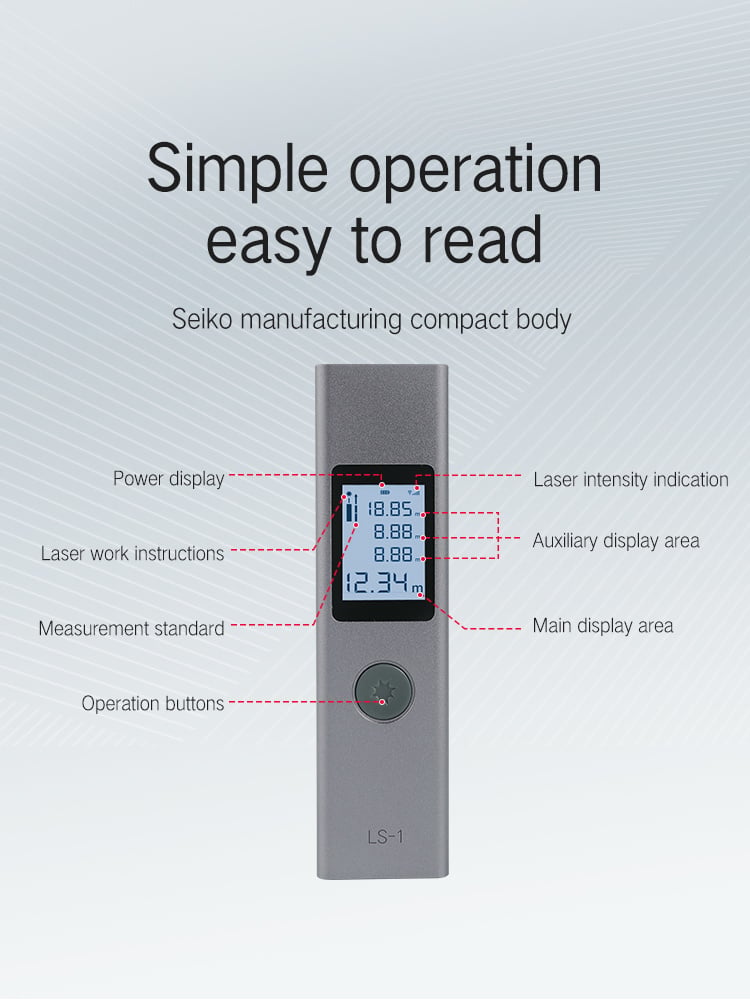 Xiaomi ATuMan DUKA LS-1S Lasermeter