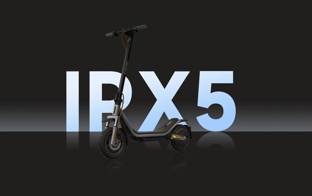 Xiaomi Electric Scooter 6 Pro is IPX5 spatwaterbestendig