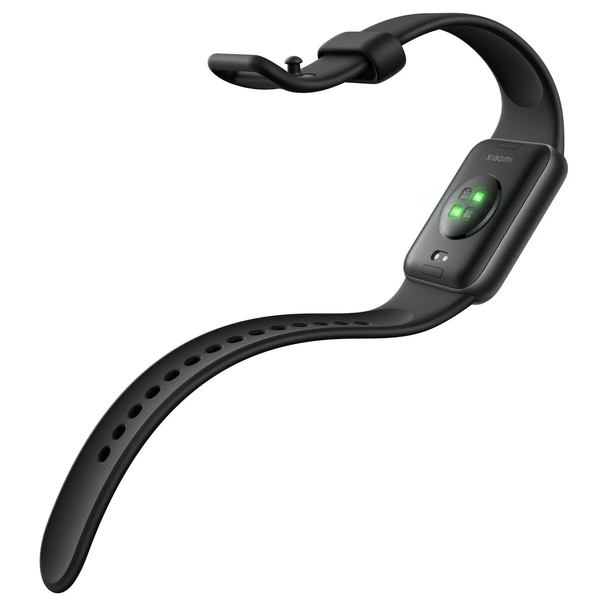 Hartslagsensor aan de onderkant van de Xiaomi Smart Band 10 Pro