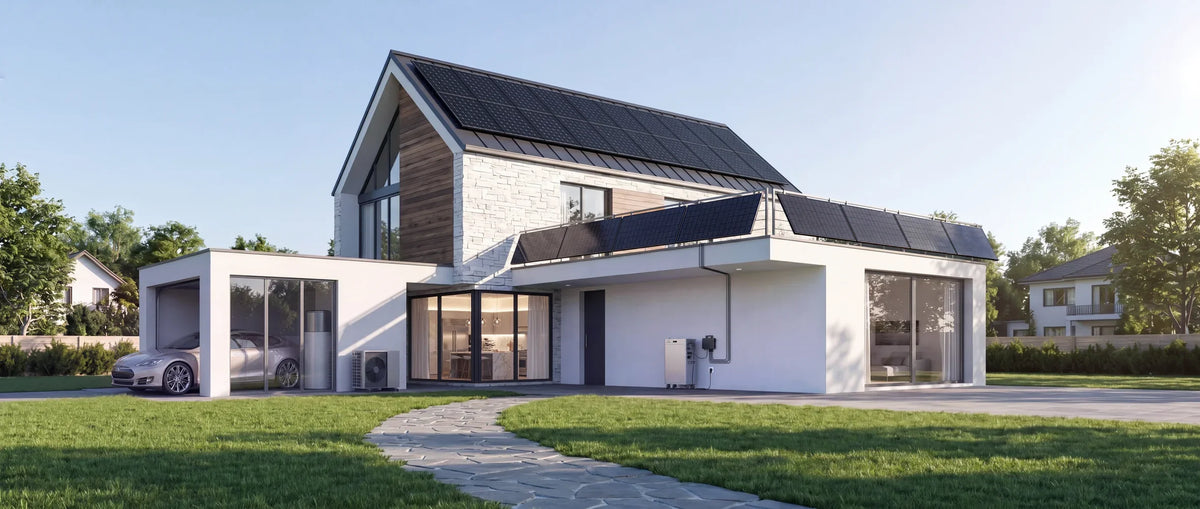 Zendure SolarFlow 4000 Mix AC+ in een moderne woning