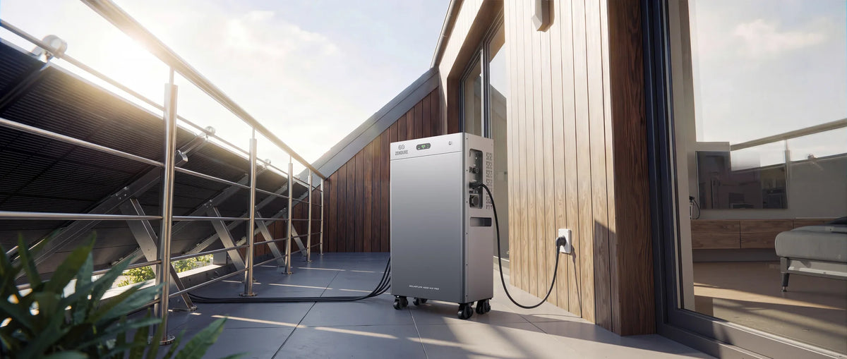 Zendure SolarFlow 4000 Mix Pro in een moderne woning