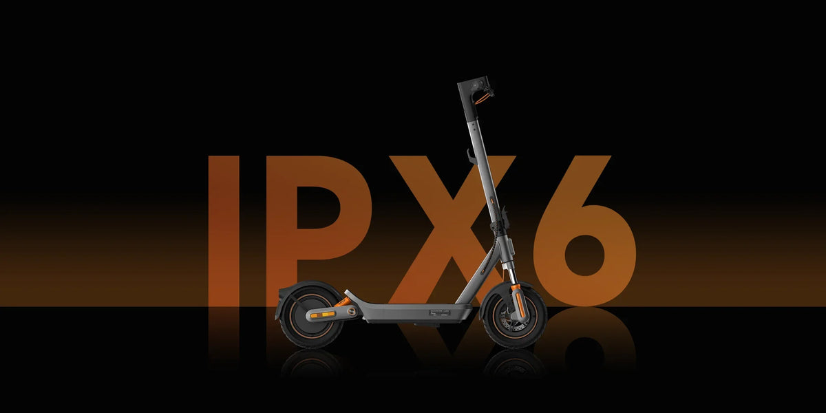 Xiaomi Electric Scooter 6 Max is IPX6 waterbestendig