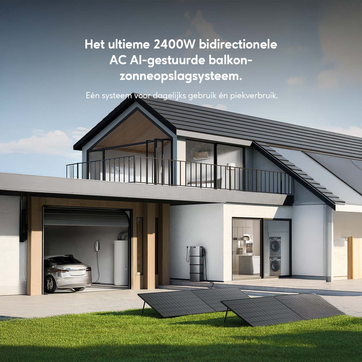 Zendure SolarFlow 2400 Pro Thuisbatterij