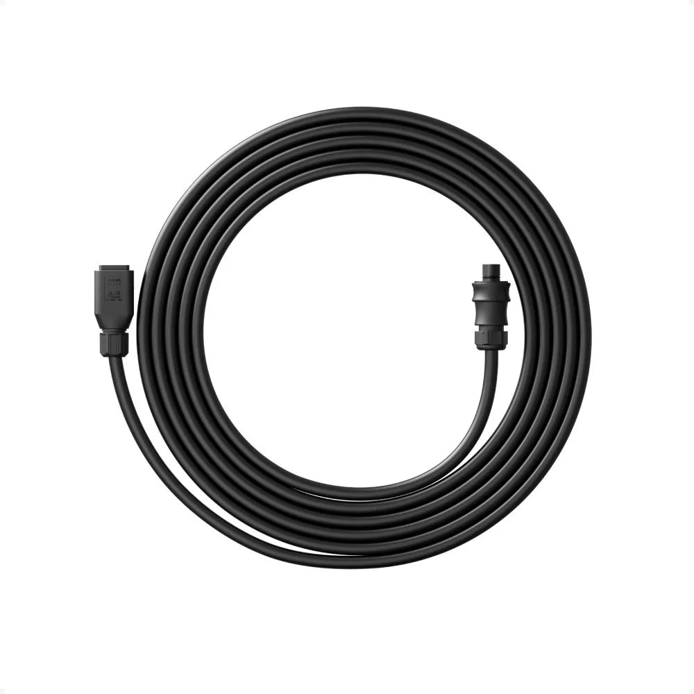 AC-kabel van 15 meter met vergrendelbare Wieland-stekker voor de Anker Solarbank. Tot 3680W, veilig en stevig aangesloten.