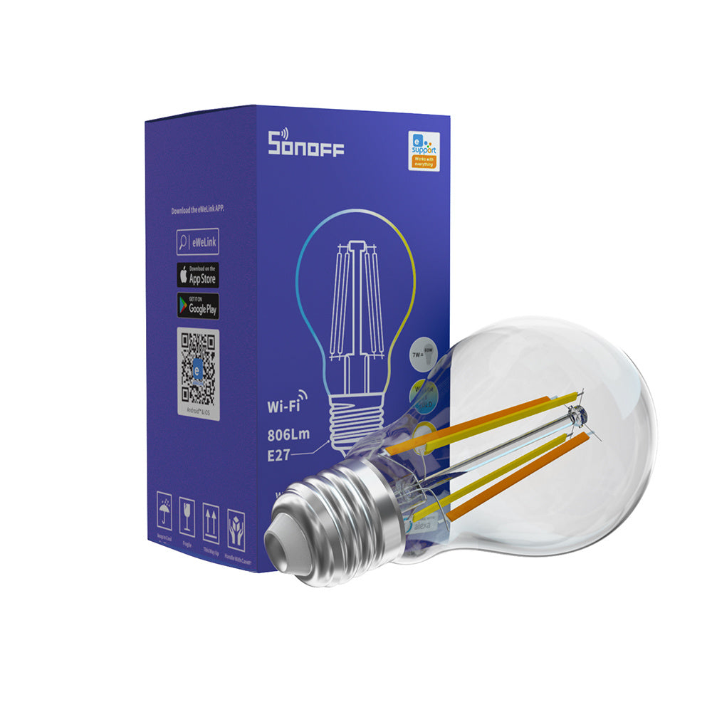 Ampoule LED à filament connectée Wi-Fi Sonoff