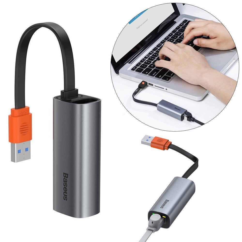 Baseus USB naar RJ45 LAN Ethernet Adapter