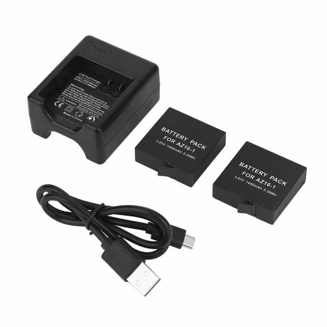Accuset voor de  Xiaomi Yi II 4k , 4k+ en Yi Lite Action Camera