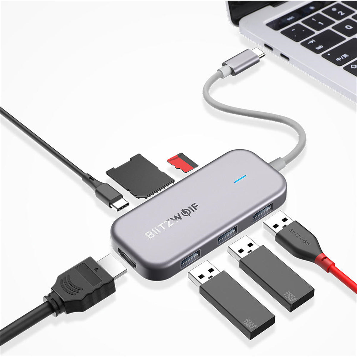 BlitzWolf BW-TH5 USB-C Hub