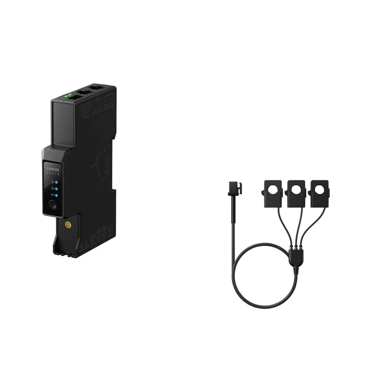Cadeauset met de Anker SOLIX Smart Meter Gen 2 driefase en de Triple CT-kabelassemblage 63A