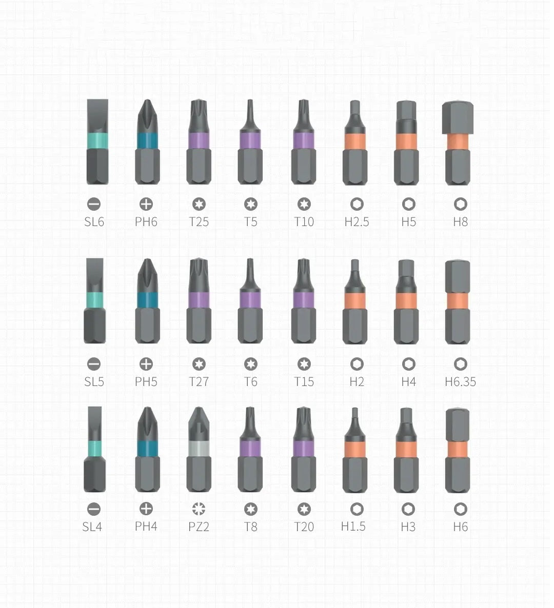 Xiaomi ATuMan DUKA RS1 Ratschenschlüssel-Set