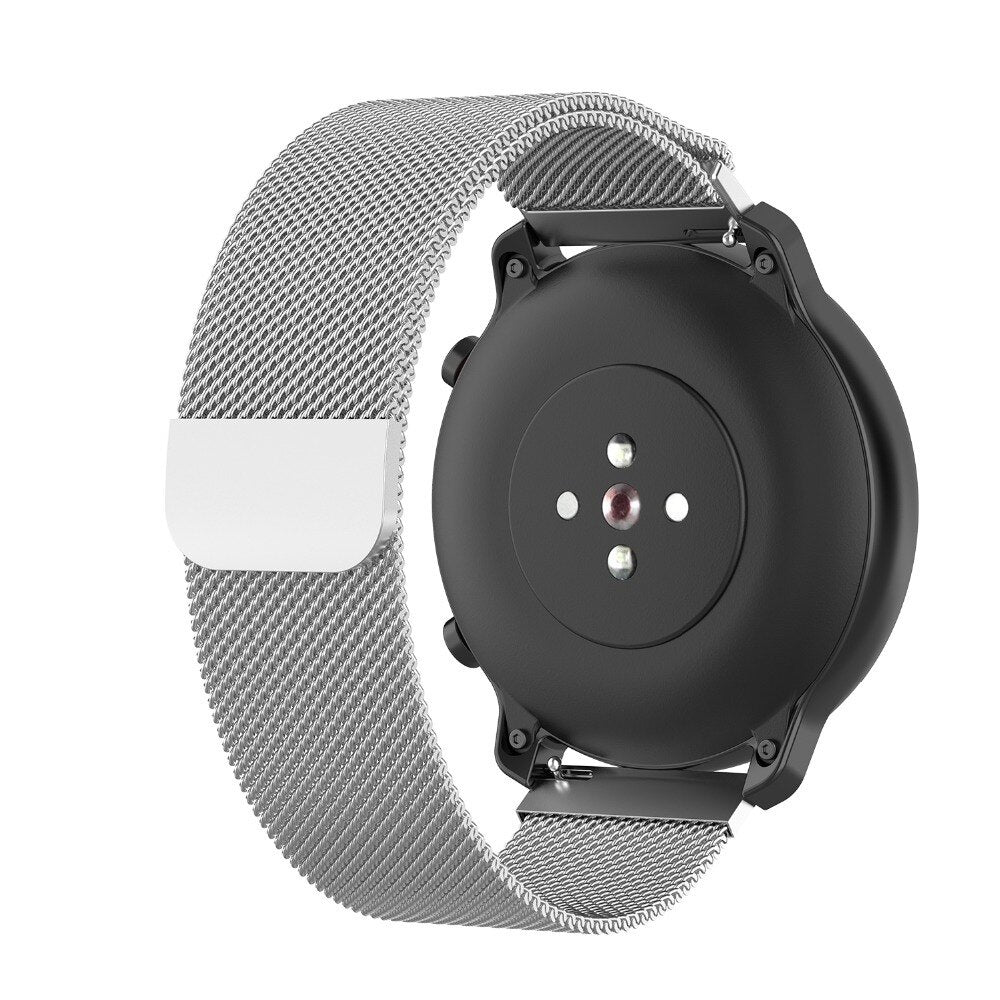 Metalen Milanese Armband voor Huami Amazfit GTR / GTR 2 / Stratos / Stratos 3 22mm