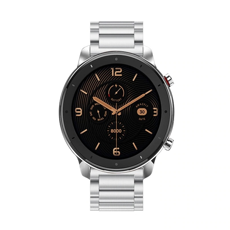 Bracelet à maillons en métal pour Huami Amazfit GTR / GTR 2 / Stratos / Stratos 3 22 mm