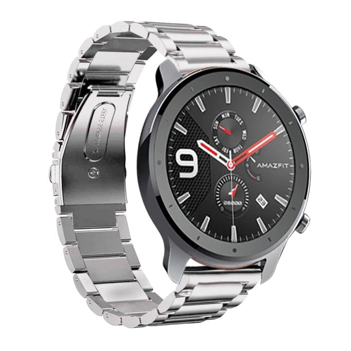 Bracelet à maillons en métal pour Huami Amazfit GTR / GTR 2 / Stratos / Stratos 3 22 mm