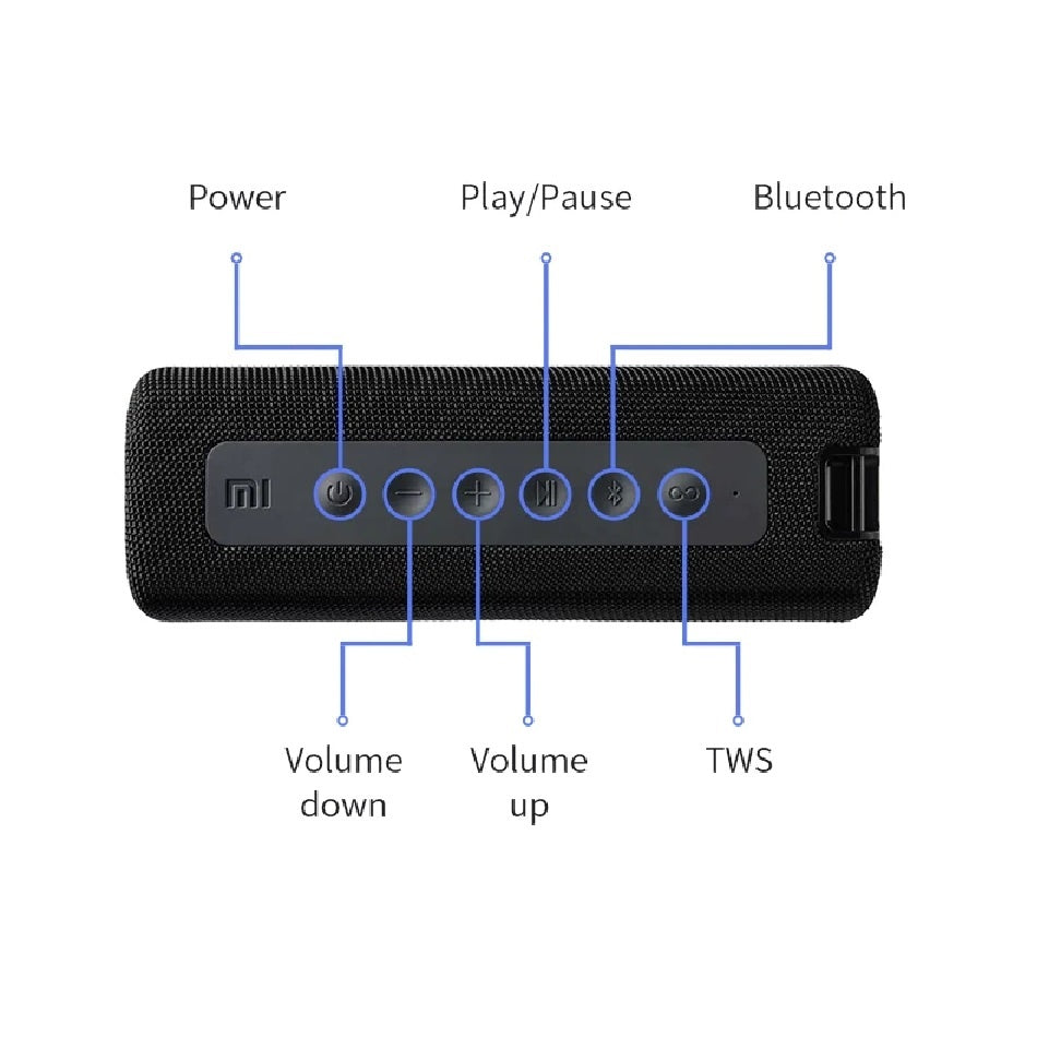 Xiaomi Mi Portable Bluetooth Speaker 16 Watt