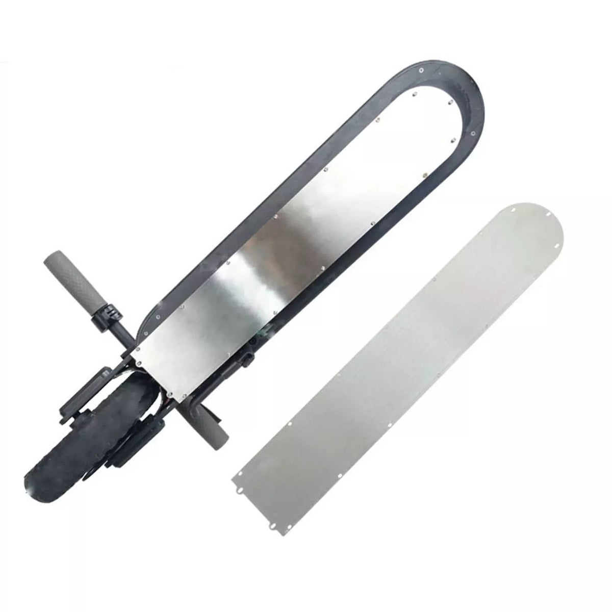 Plaque de recouvrement inférieure en acier inoxydable pour trottinette Xiaomi M365