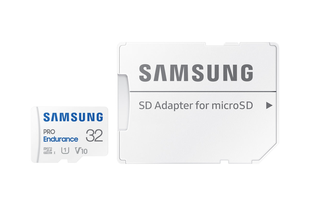Samsung Pro Endurance 32GB + Adapter Micro-SD Geheugenkaart