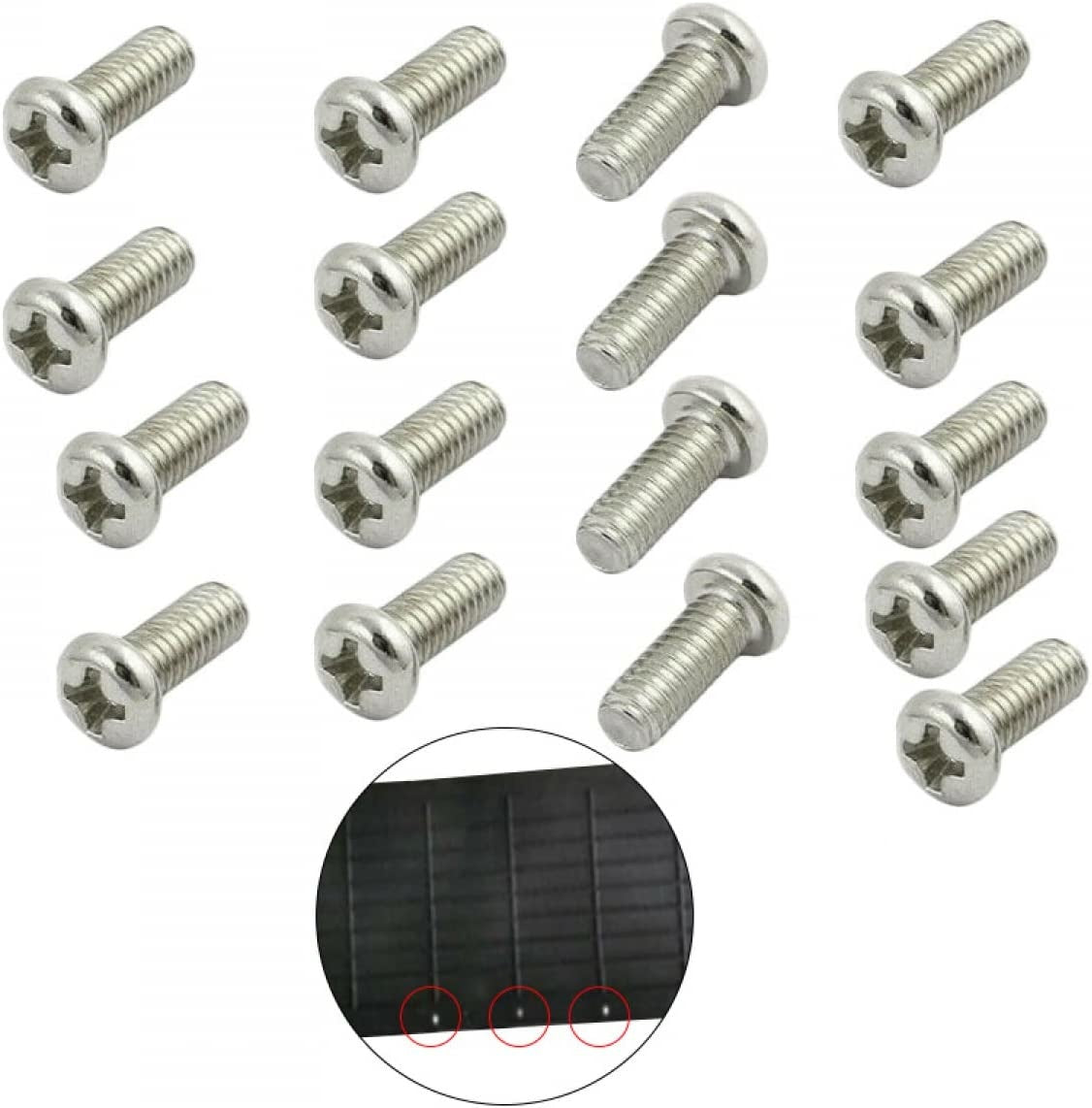 Schroevenset voor onderkant van Xiaomi M365 Step