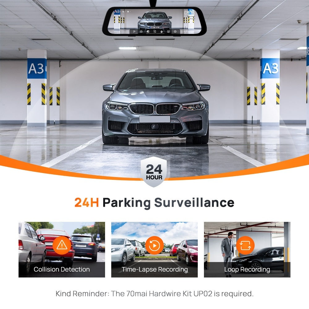 Xiaomi 70Mai Achteruitkijkspiegel Dashcam S500