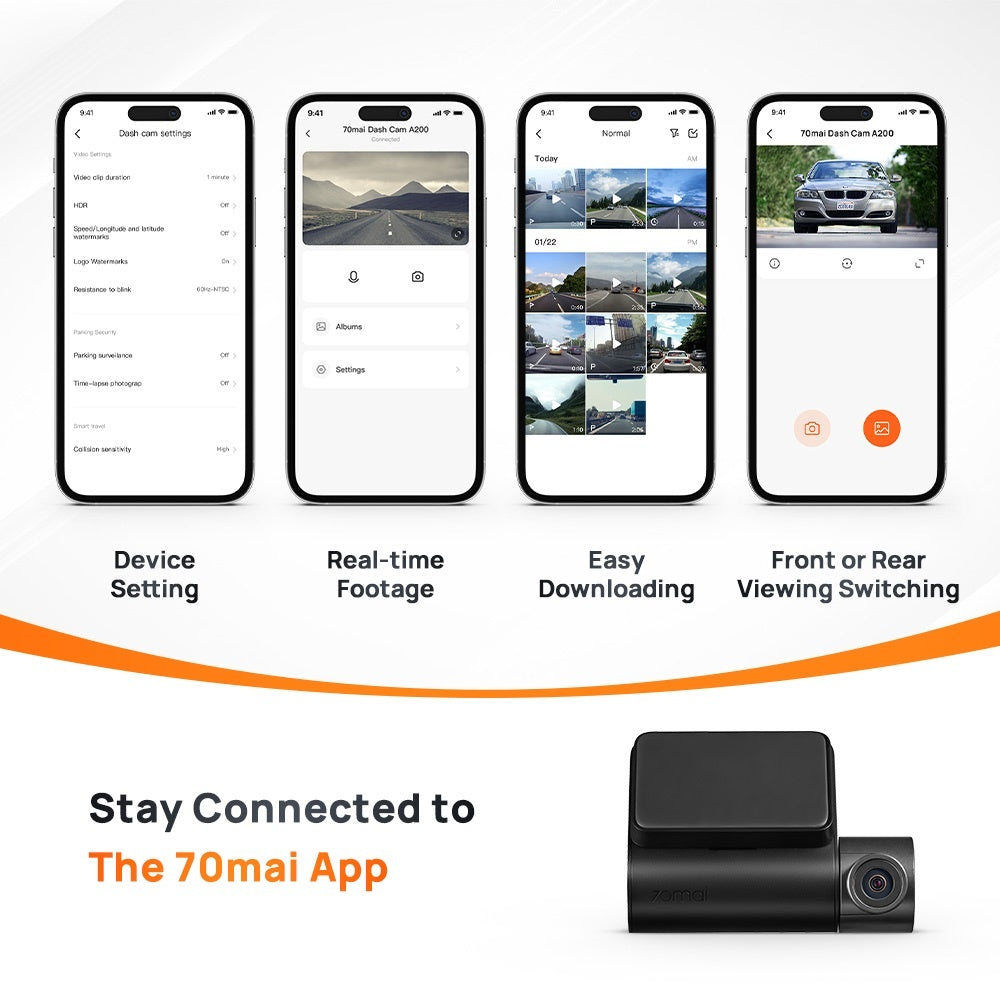 Xiaomi 70mai Dash Cam A200