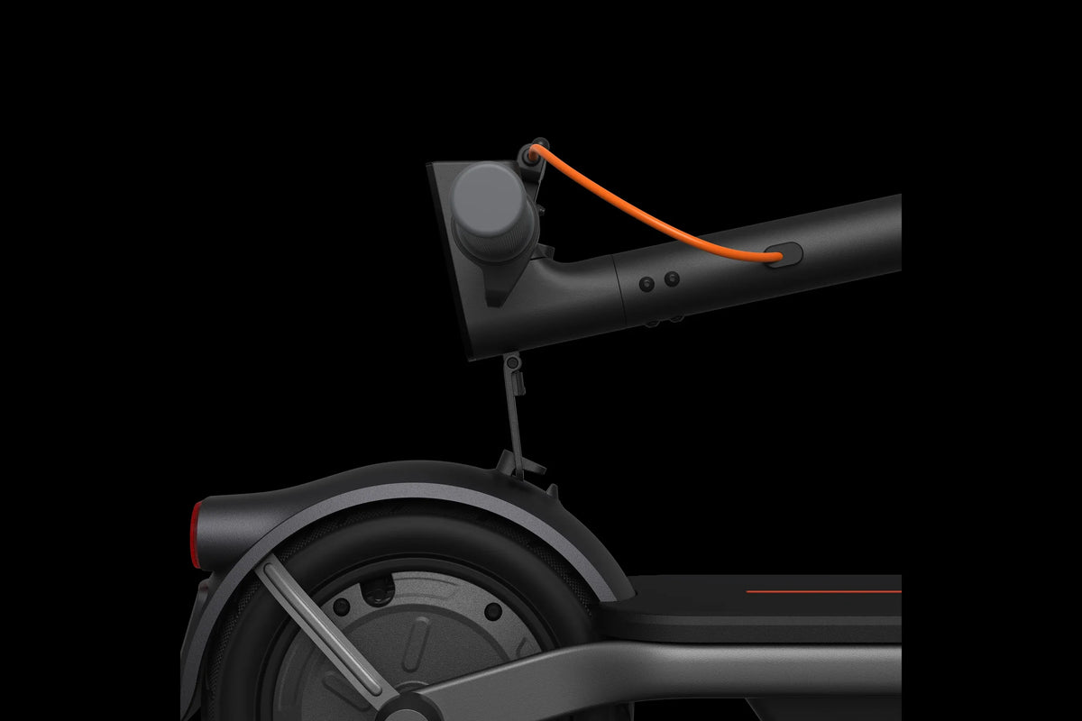 In drie stappen opvouwen van de Xiaomi Electric Scooter 6 Lite