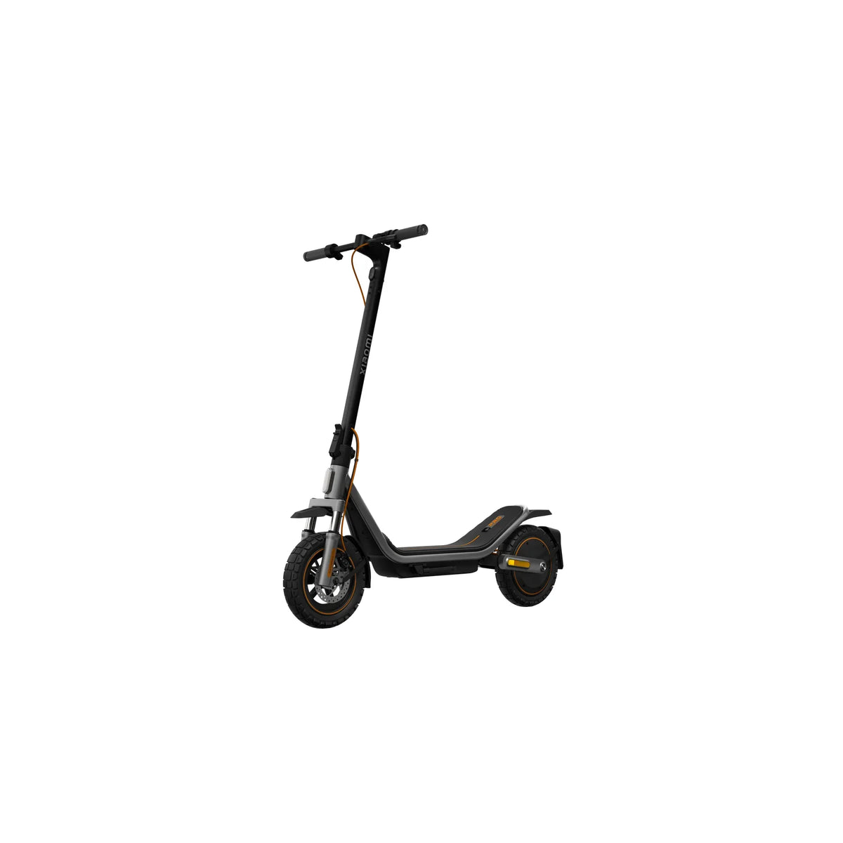 Xiaomi Electric Scooter 6 Pro schuin van rechtsvoor op witte achtergrond