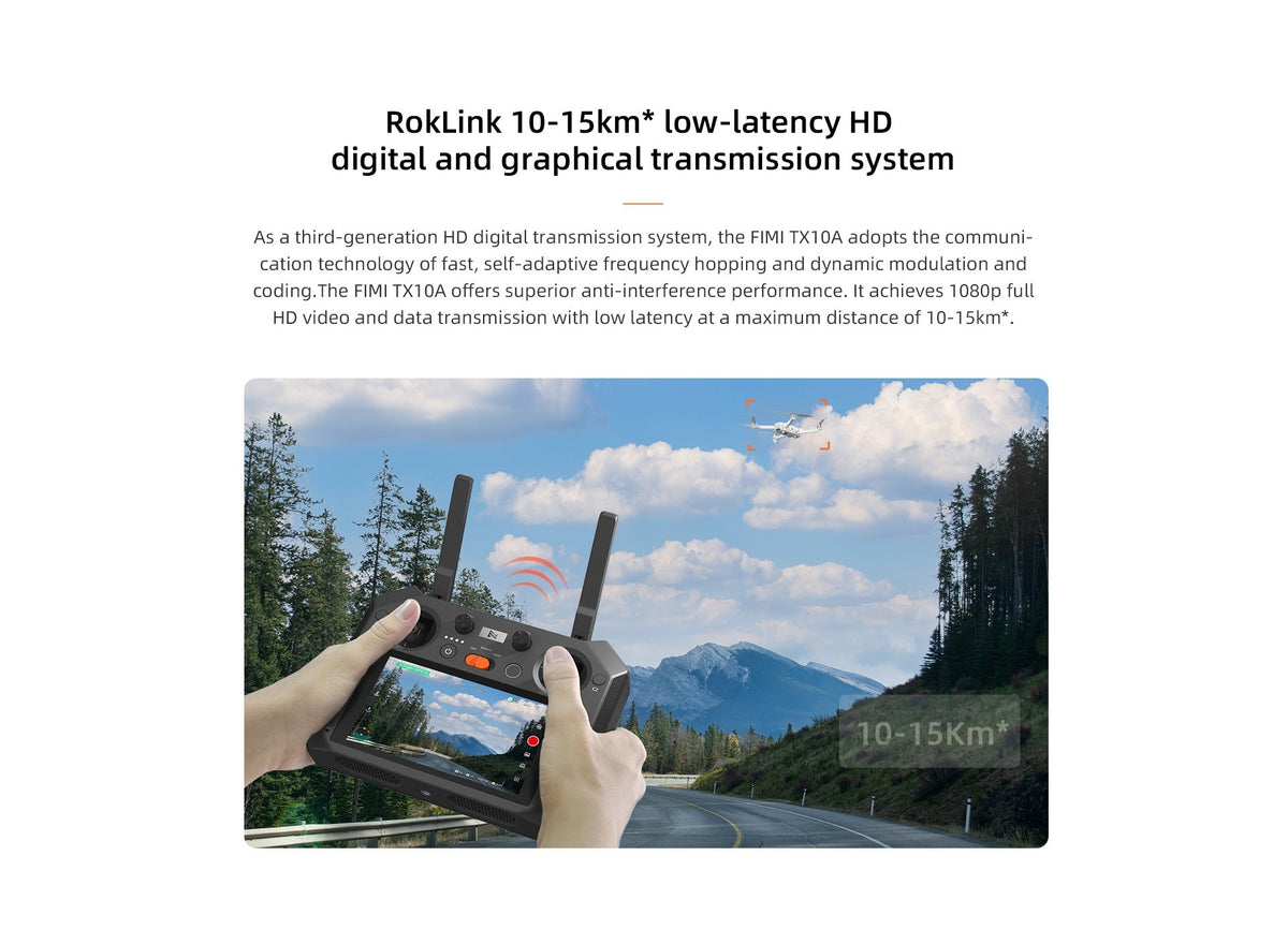 Xiaomi Fimi TX10A Built-in Screen Remote Controller