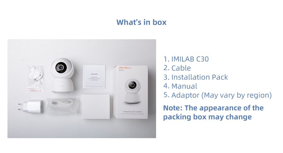 Xiaomi Imilab C30 Home Security Camera