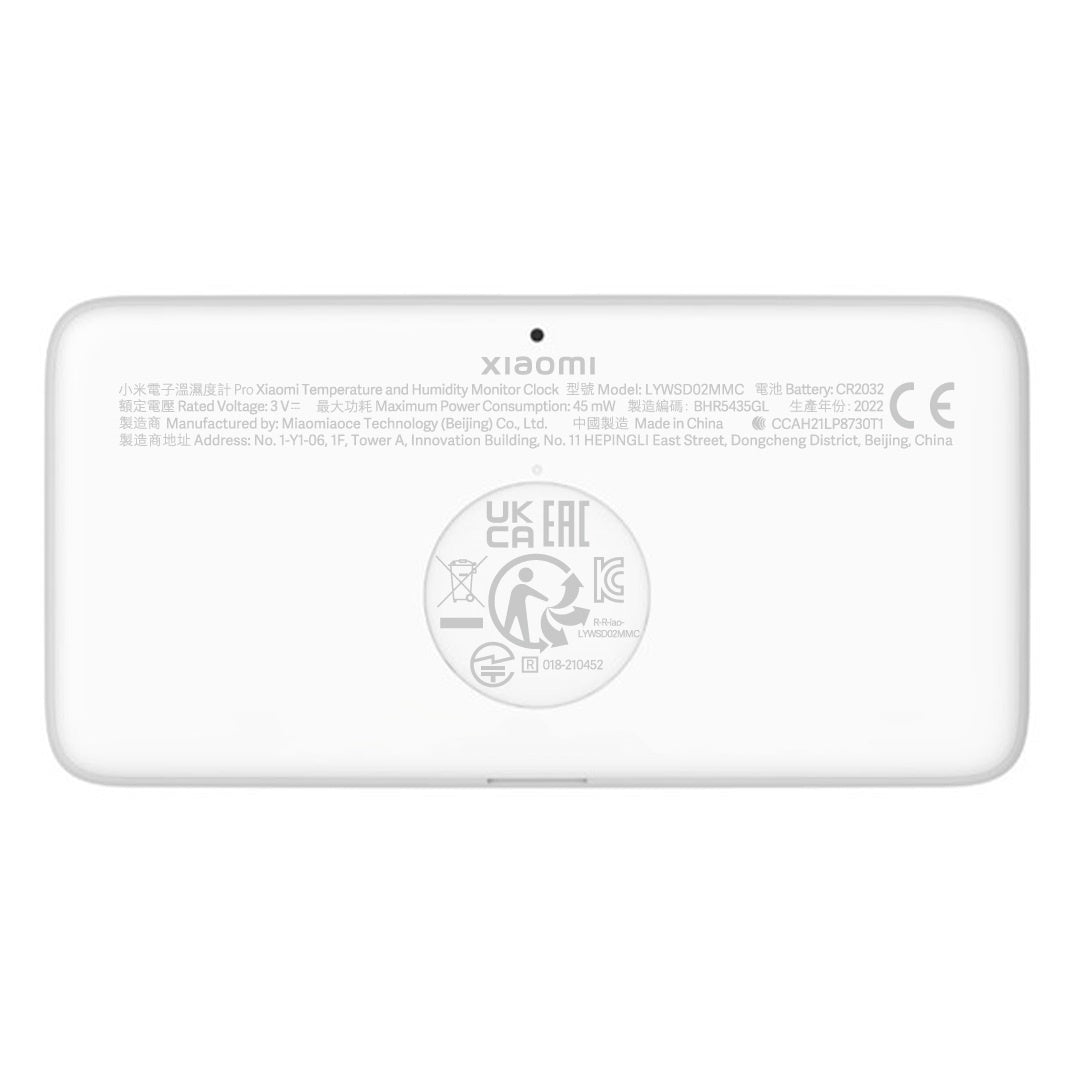 Xiaomi Mi Temperatuur- en Vochtigheidsmonitor Klok
