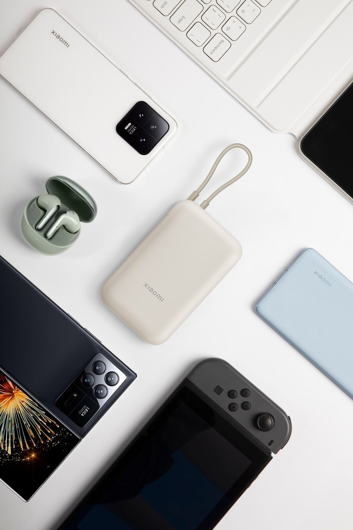 Xiaomi Power Bank 10000mAh (Geïntegreerde Kabel)