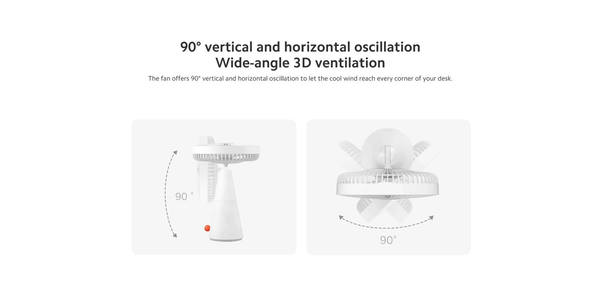 Xiaomi Rechargeable Mini Fan