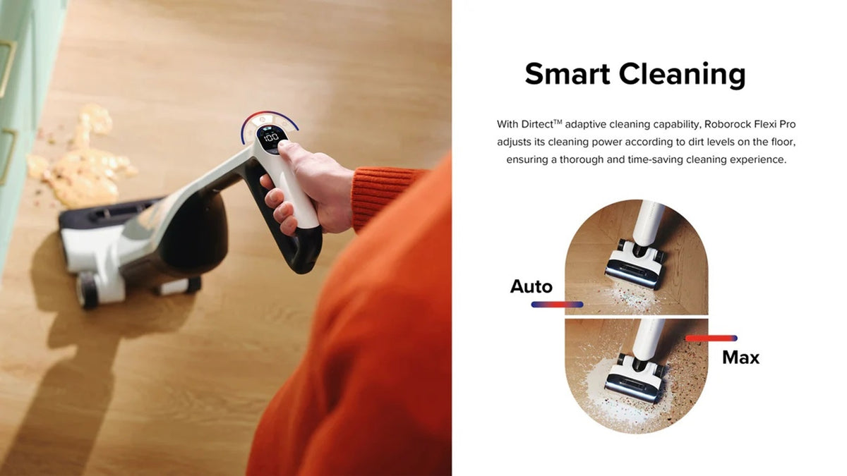 Xiaomi Roborock Flexi Pro Nat- en Droogzuiger