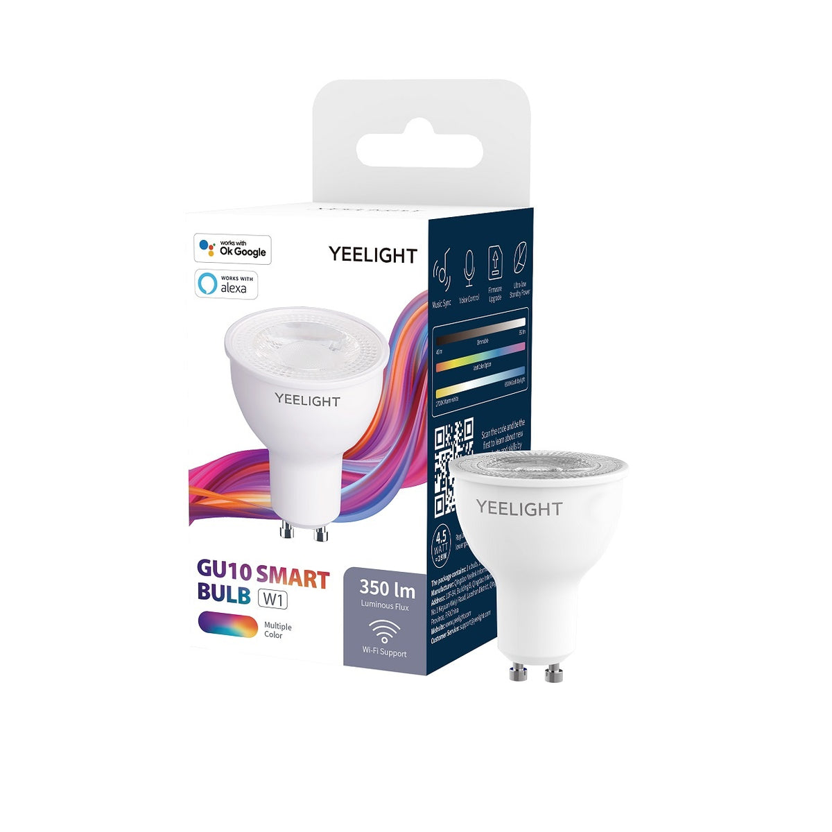Xiaomi Yeelight GU10 LED Smart Bulb W1 Farbe