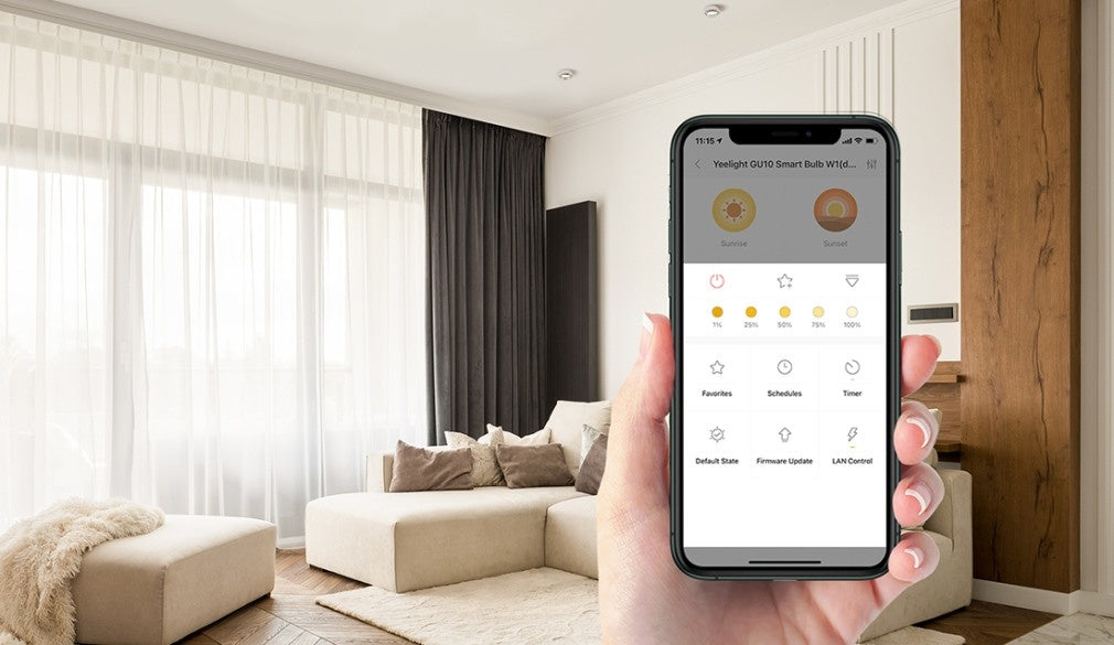 Xiaomi Yeelight GU10 LED Smart Bulb W1 White Dimmable